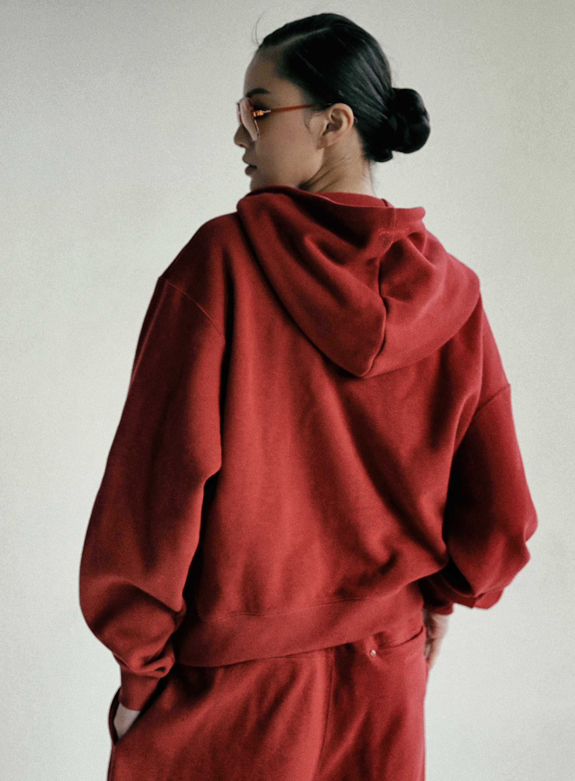 Badblood Beyond Soft Hood Zip-Up Red