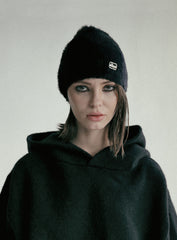 Badblood  BS Mohair Beanie Black