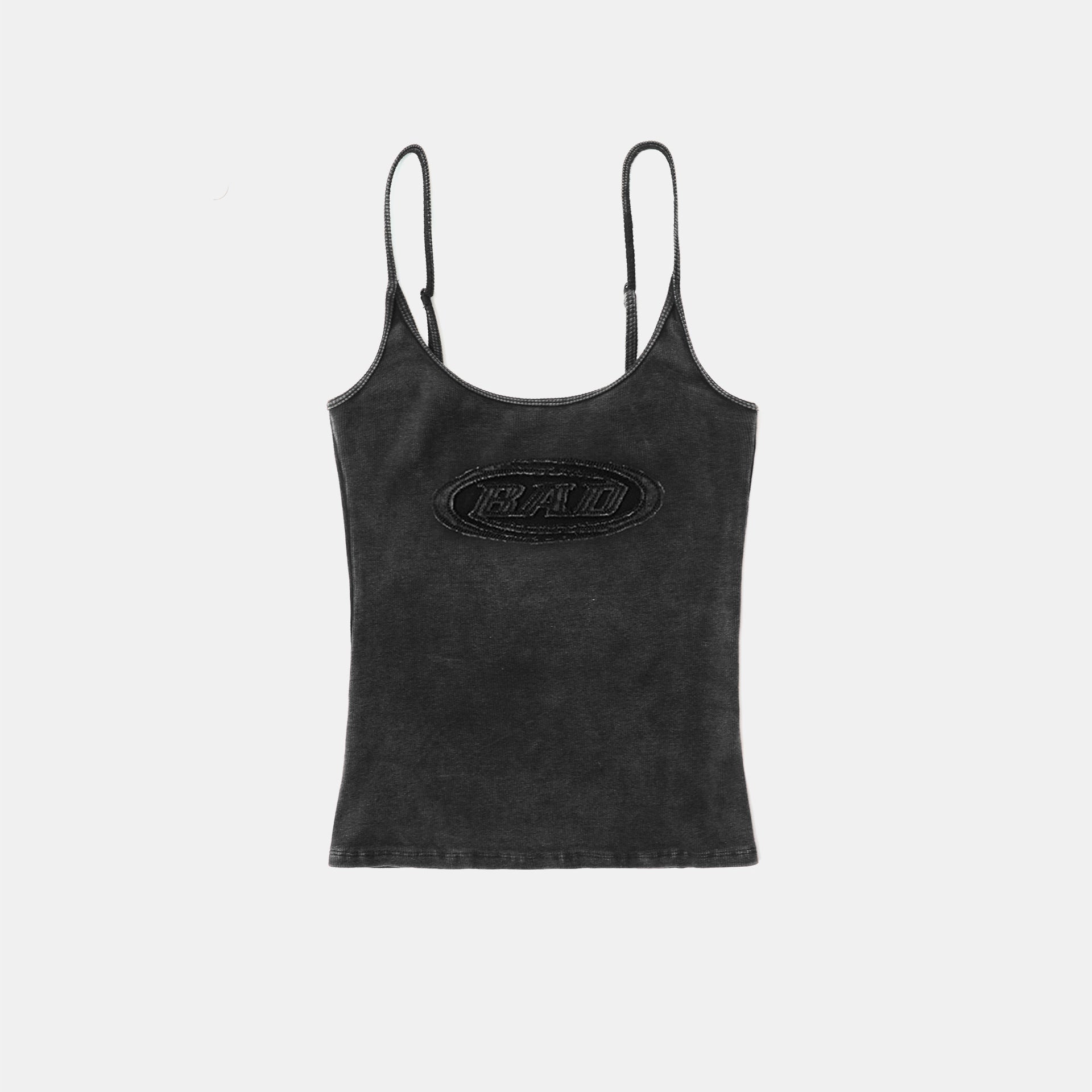 Badblood Squad Logo String Tank Black