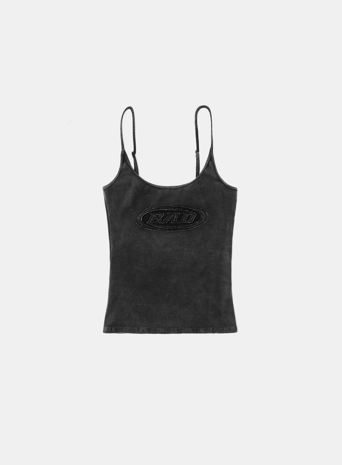 Badblood Squad Logo String Tank Black