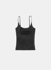 Badblood Squad Logo String Tank Black
