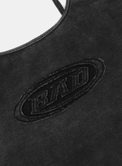 Badblood Squad Logo String Tank Black
