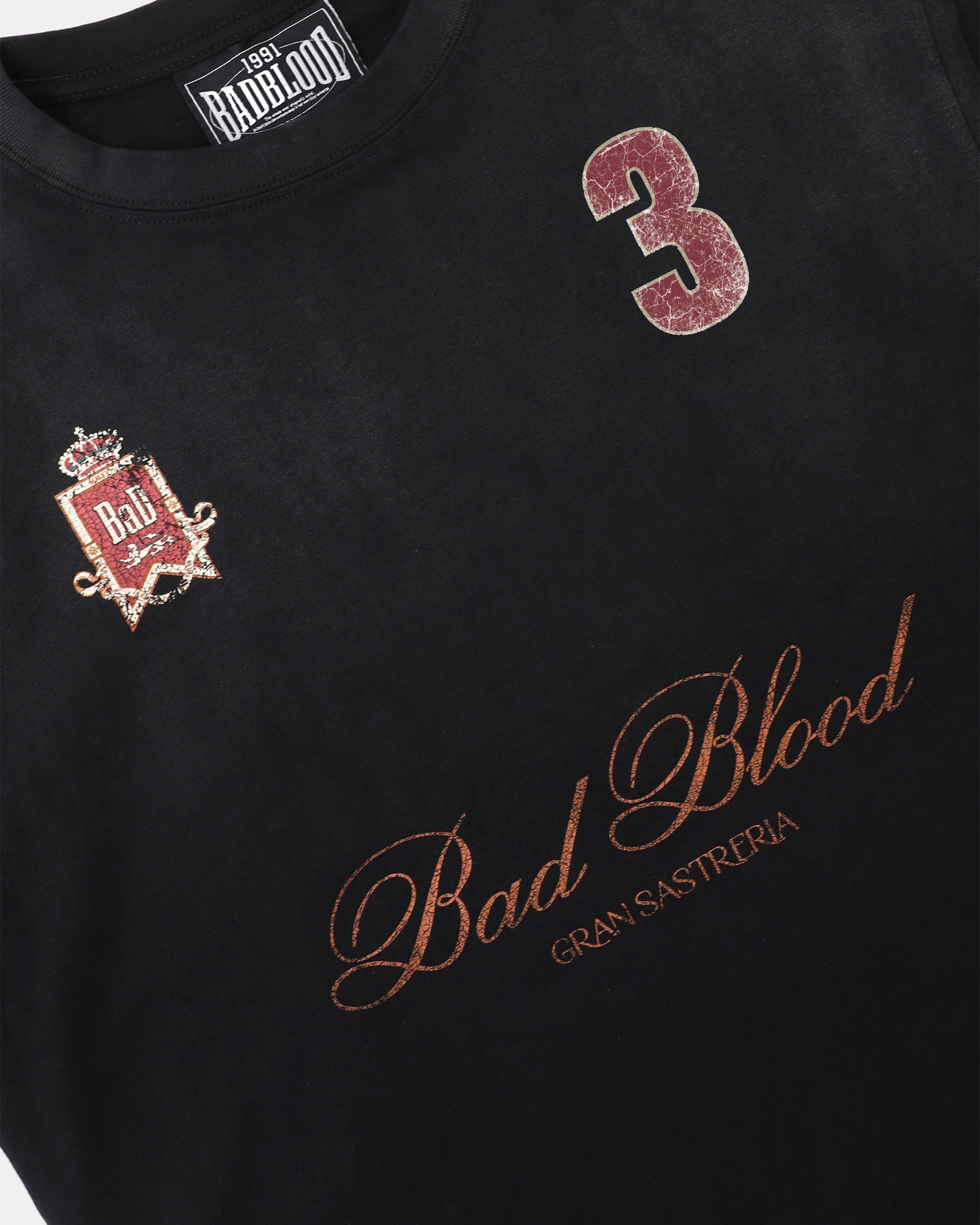 Badblood Royal Classic T-Shirt Black