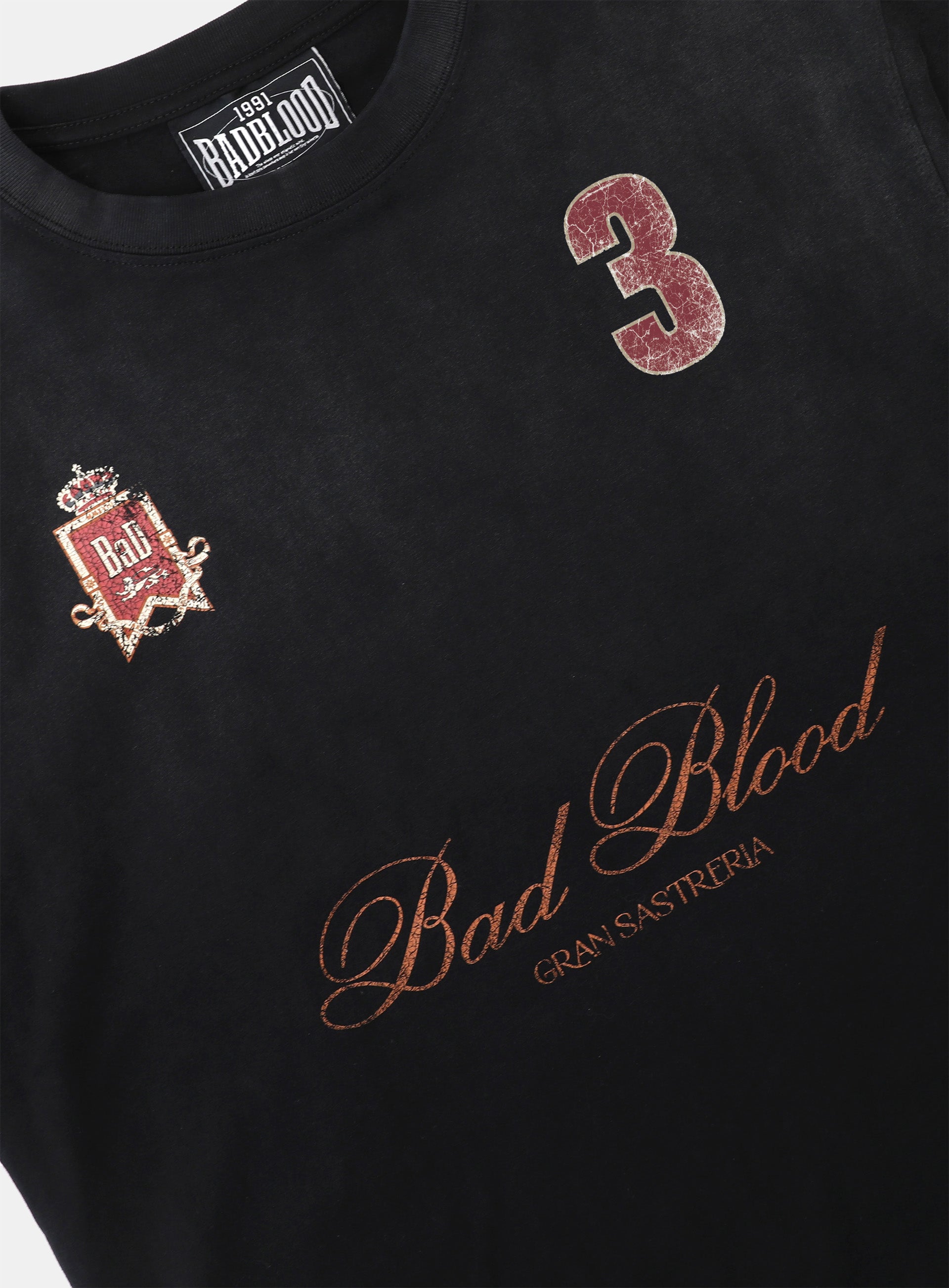 Badblood Royal Classic T-Shirt Black