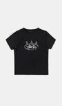 Badblood Crack Print T-Shirt Black