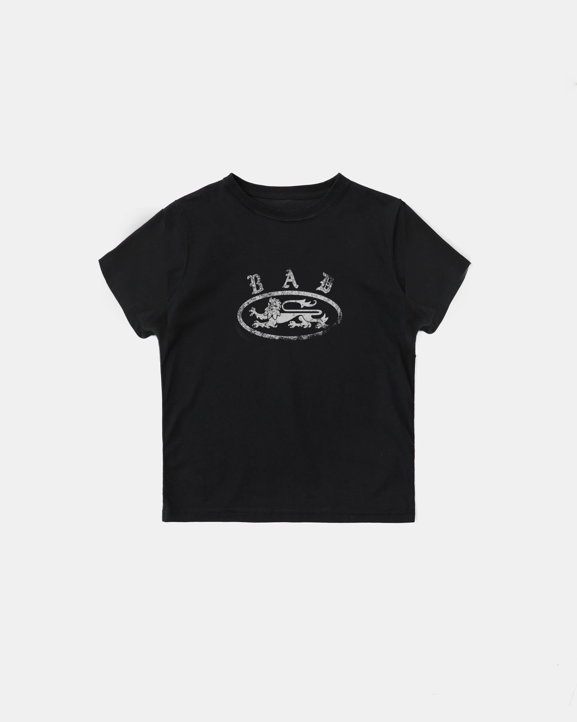 Badblood Crack Print T-Shirt Black