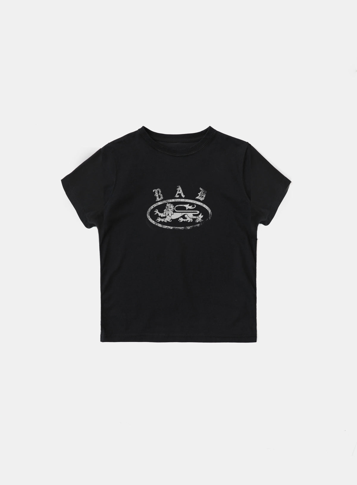 Badblood Crack Print T-Shirt Black