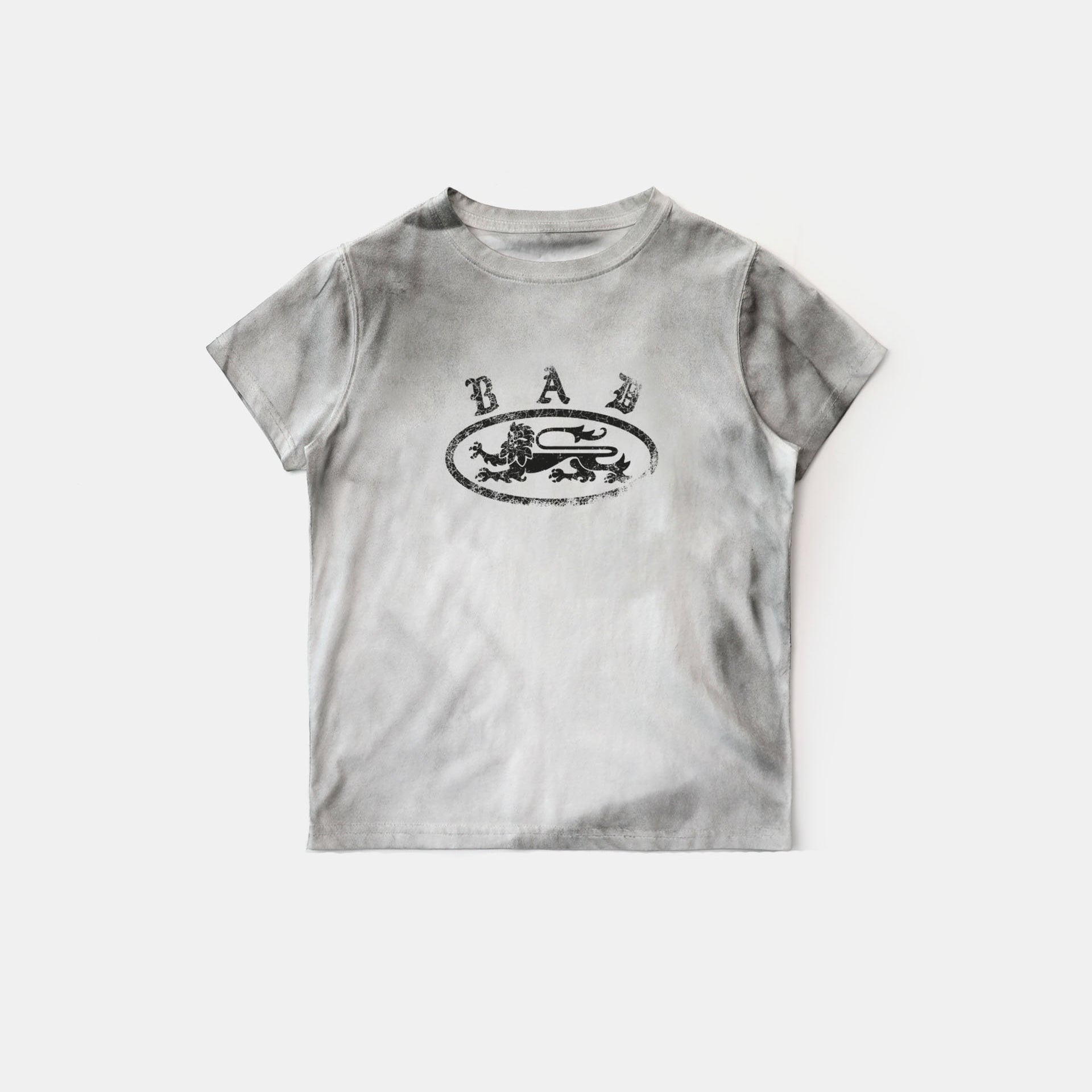 Badblood Crack Print T-Shirt White