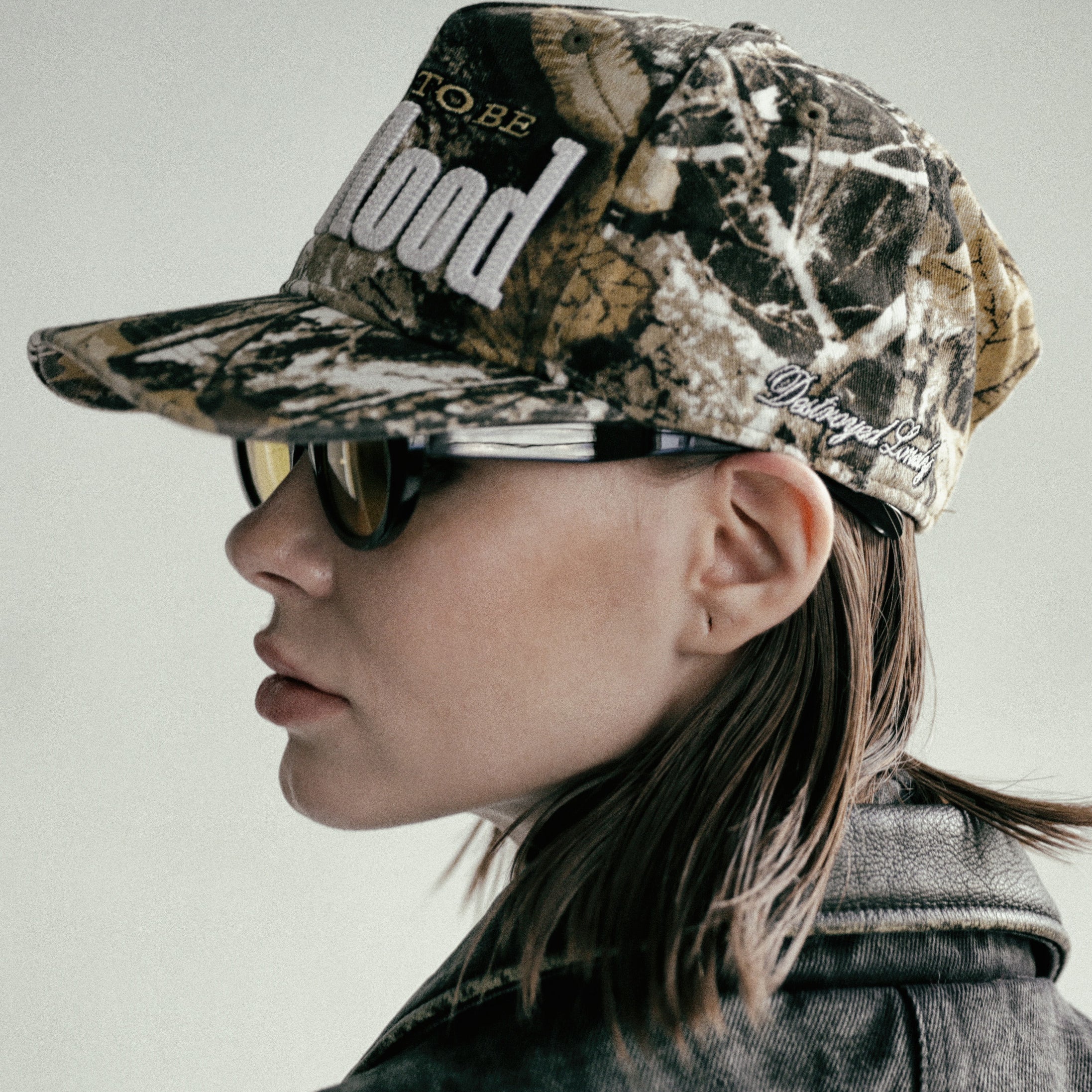 Badblood BORN TO BE BALL CAP REAL TREE