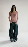 Badblood Charlie Selvage Barrel jeans Indigo