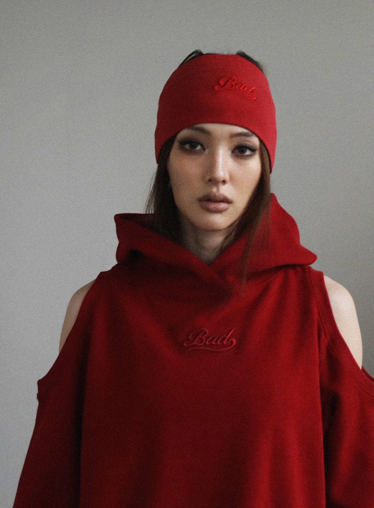 Badblood Beyond Soft Cutout Hoodie Red