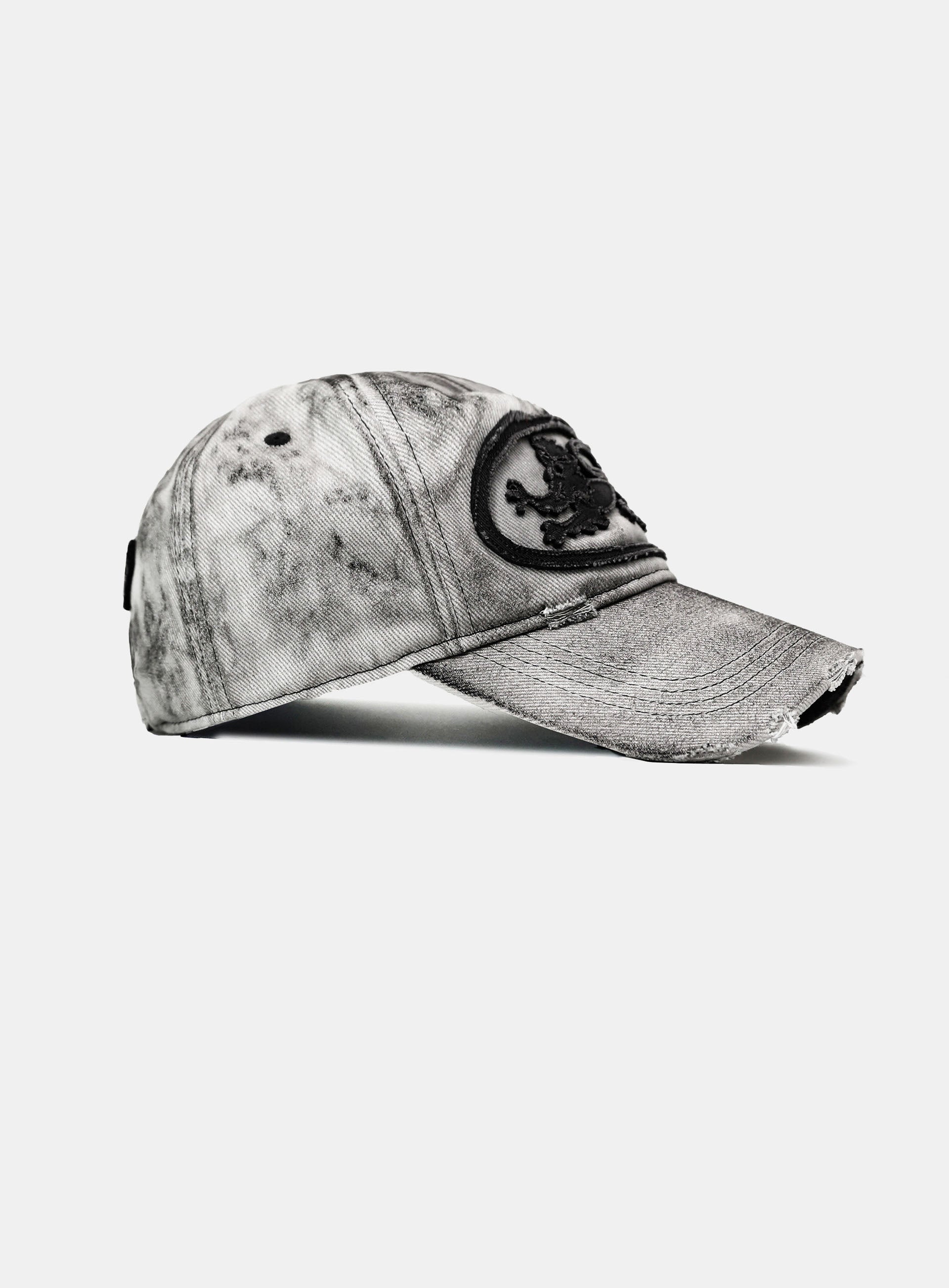 Badblood Mystic Big Patch Ball Cap - Dusty White