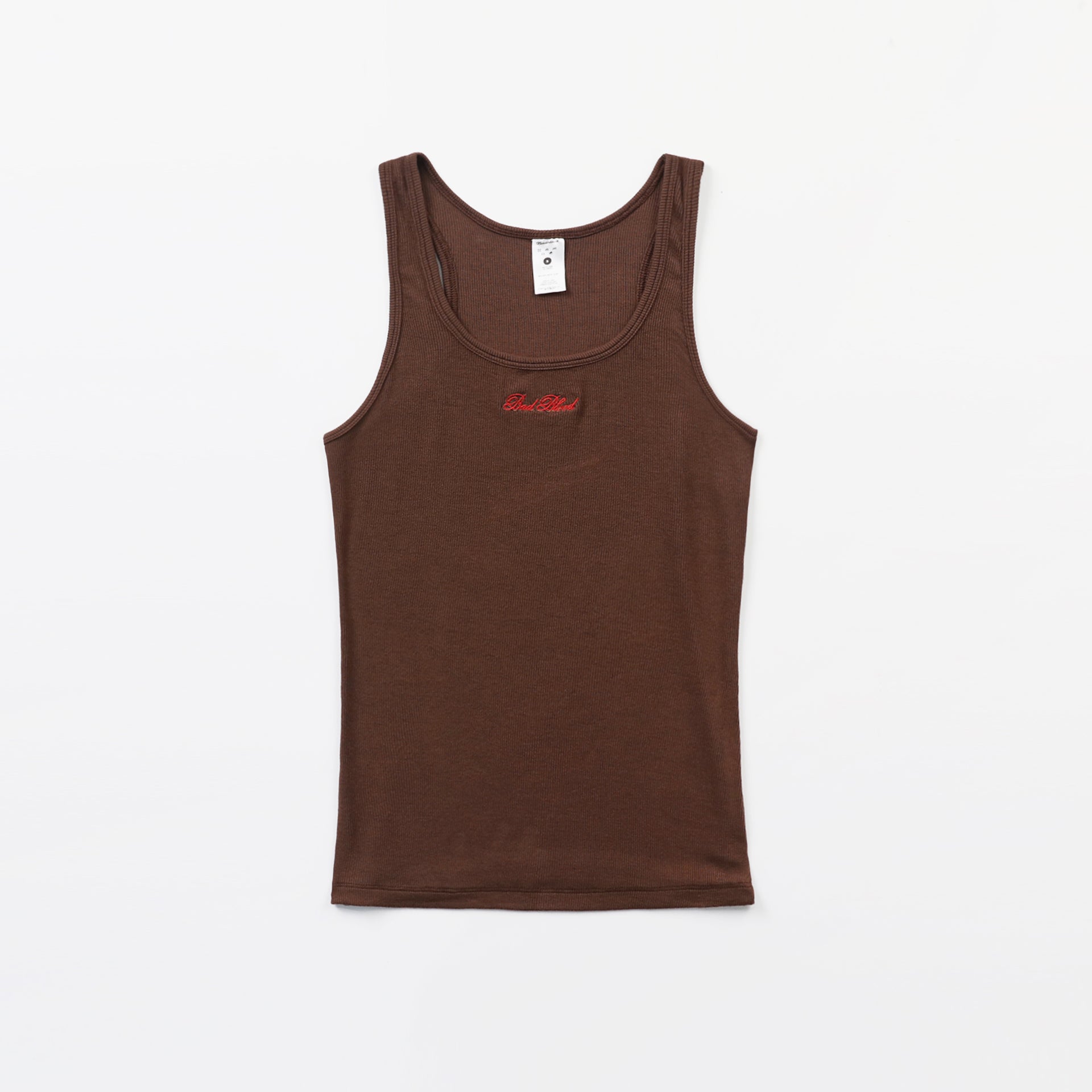 Badblood  Classic Logo Basic Tank - Chocolate