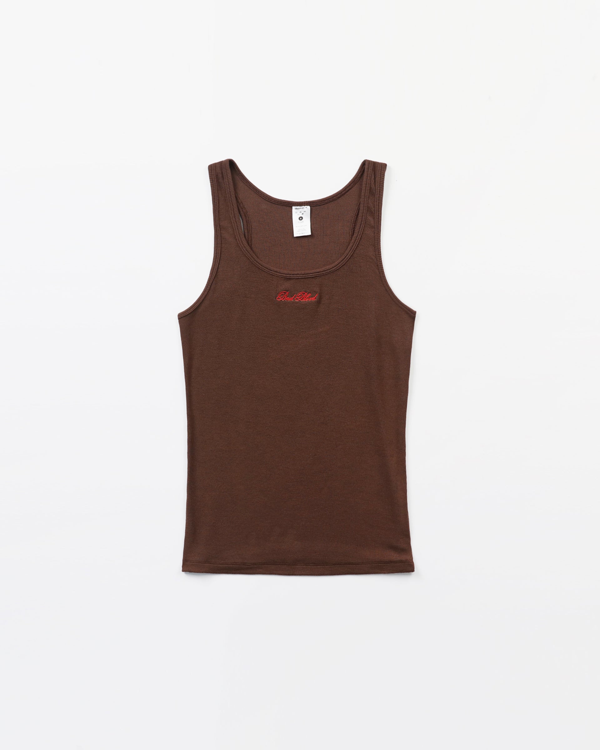 Badblood  Classic Logo Basic Tank - Chocolate