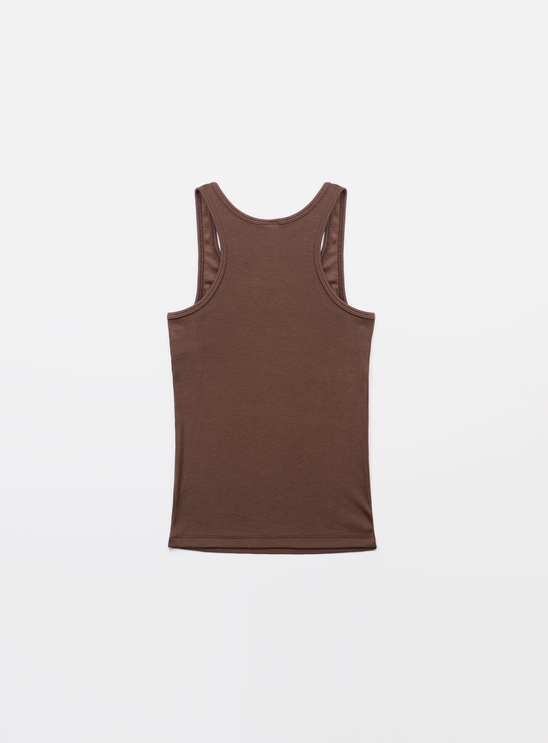 Badblood  Classic Logo Basic Tank - Chocolate