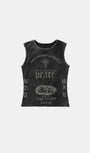 Badblood PEACE NOT WAR Tank - Dusty Black