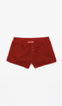 Badblood Classic Logo Pointel Micro Boxer Shorts - Red