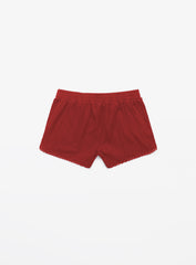 Badblood Classic Logo Pointel Micro Boxer Shorts - Red