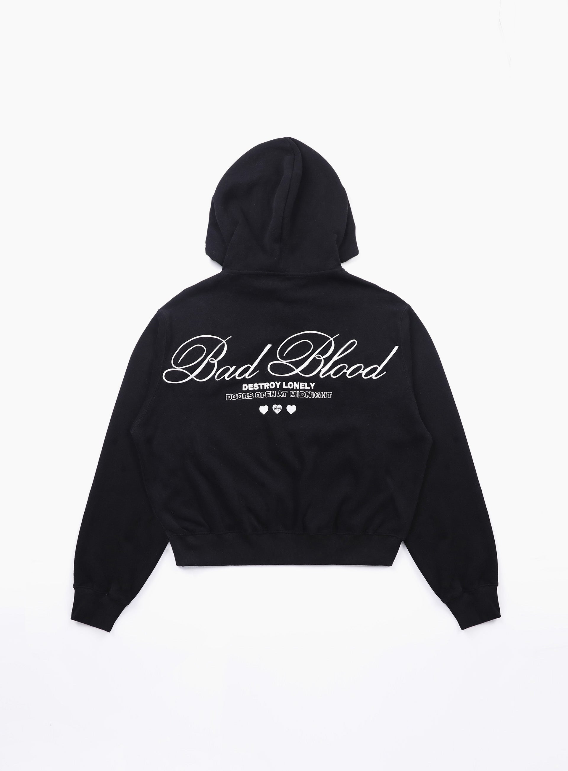 Badblood Classic Logo Hoodie - Black