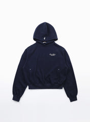 Badblood Classic Logo Hoodie - Navy