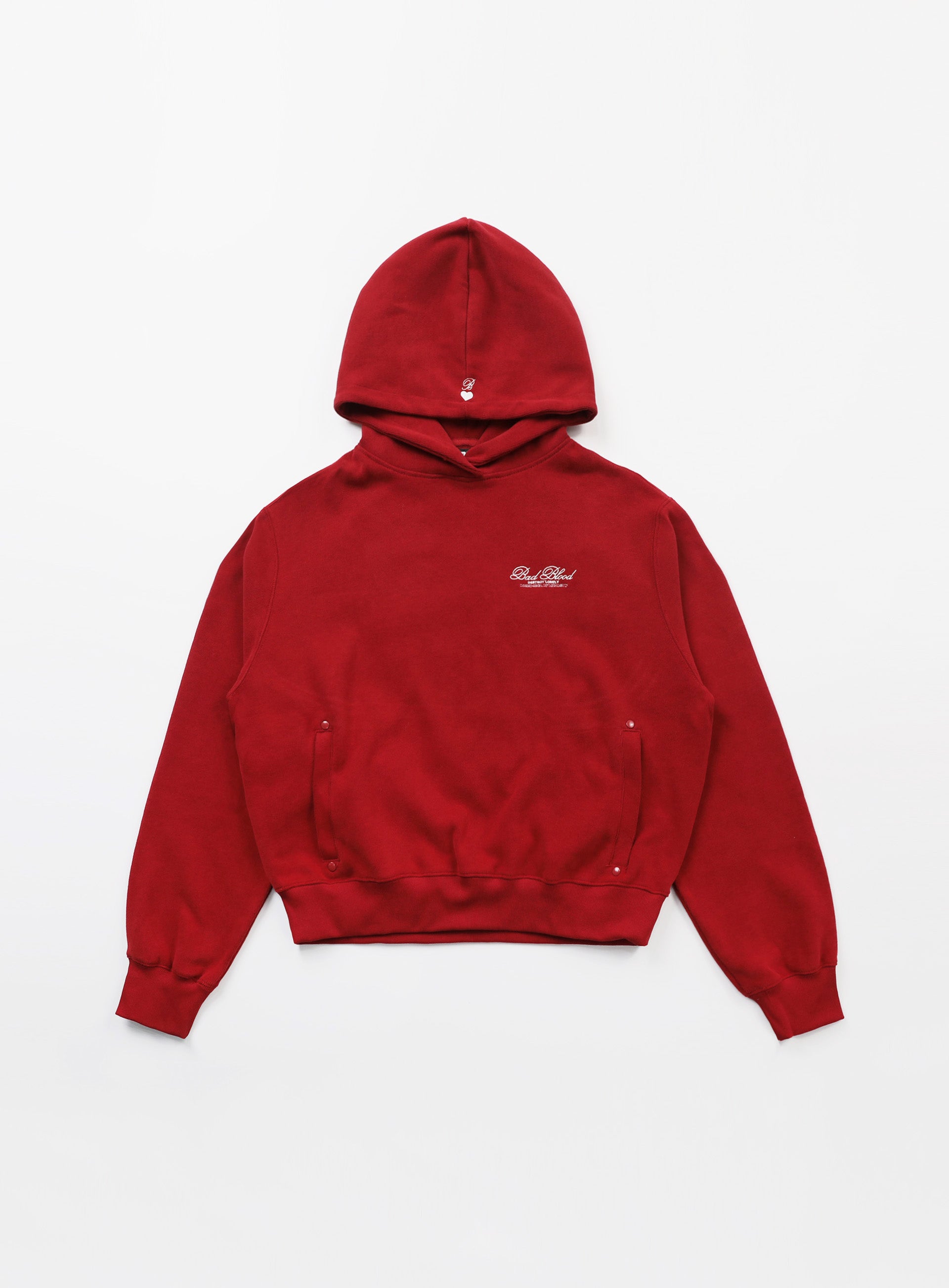 Badblood Classic Logo Hood - Red