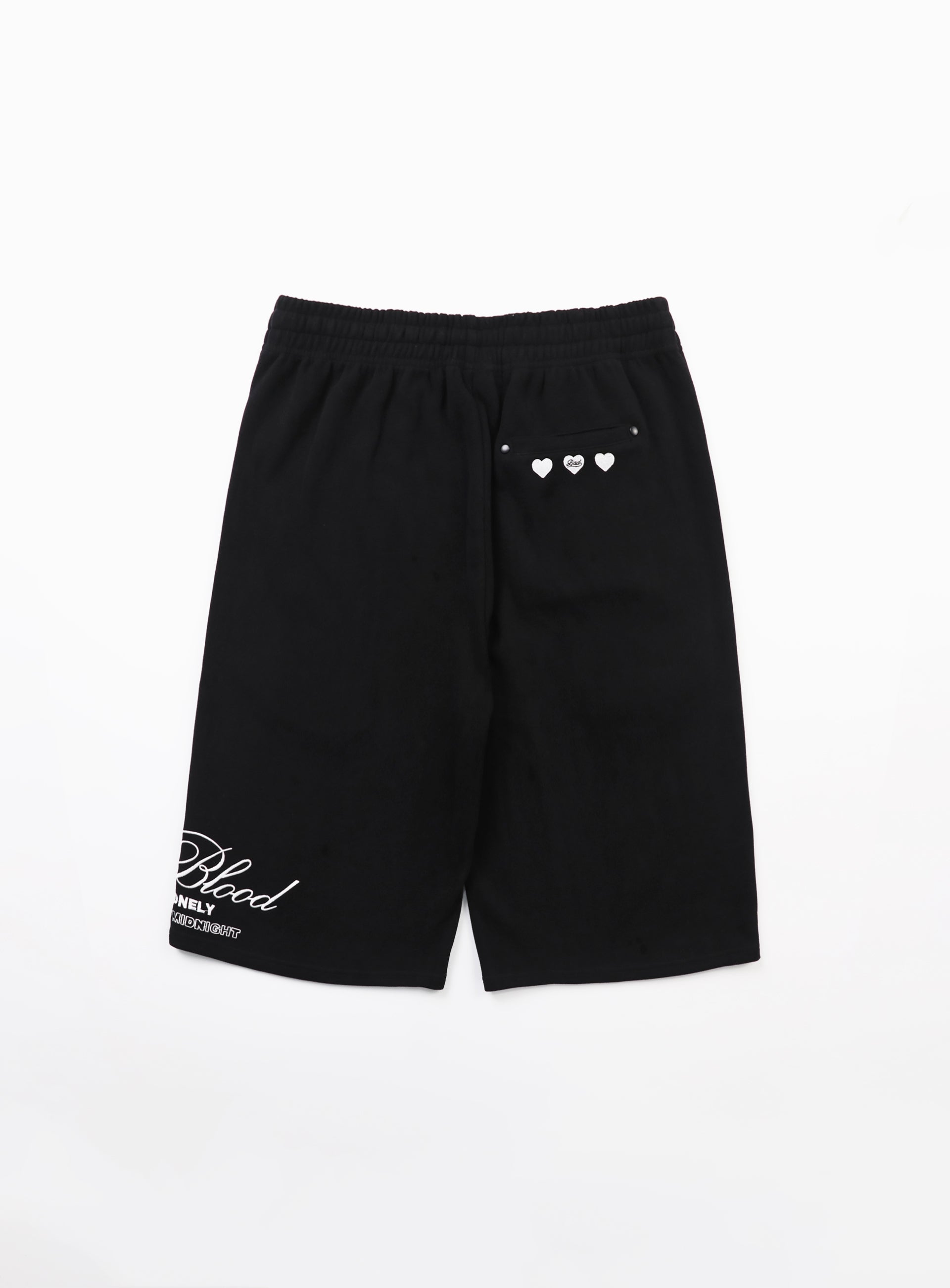 Badblood Classic Logo Bermuda Pants - Black