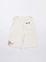 Badblood Classic Logo Bermuda Pants - Cream White – BBGSHOPHK