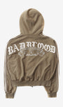 Badblood Billy Washed Hooded Zip-Up Sand