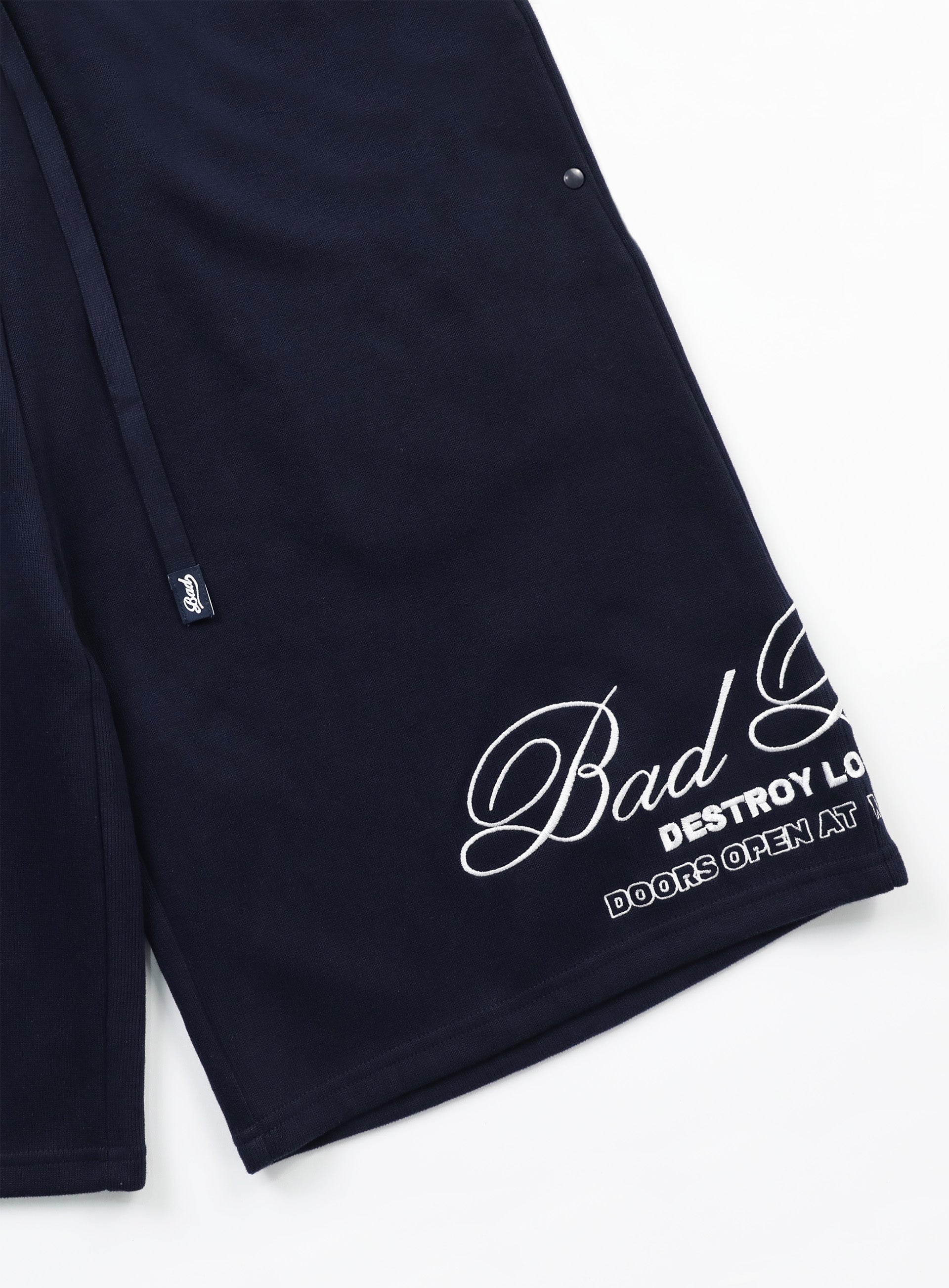 Badblood Classic Logo Bermuda Pants - Navy