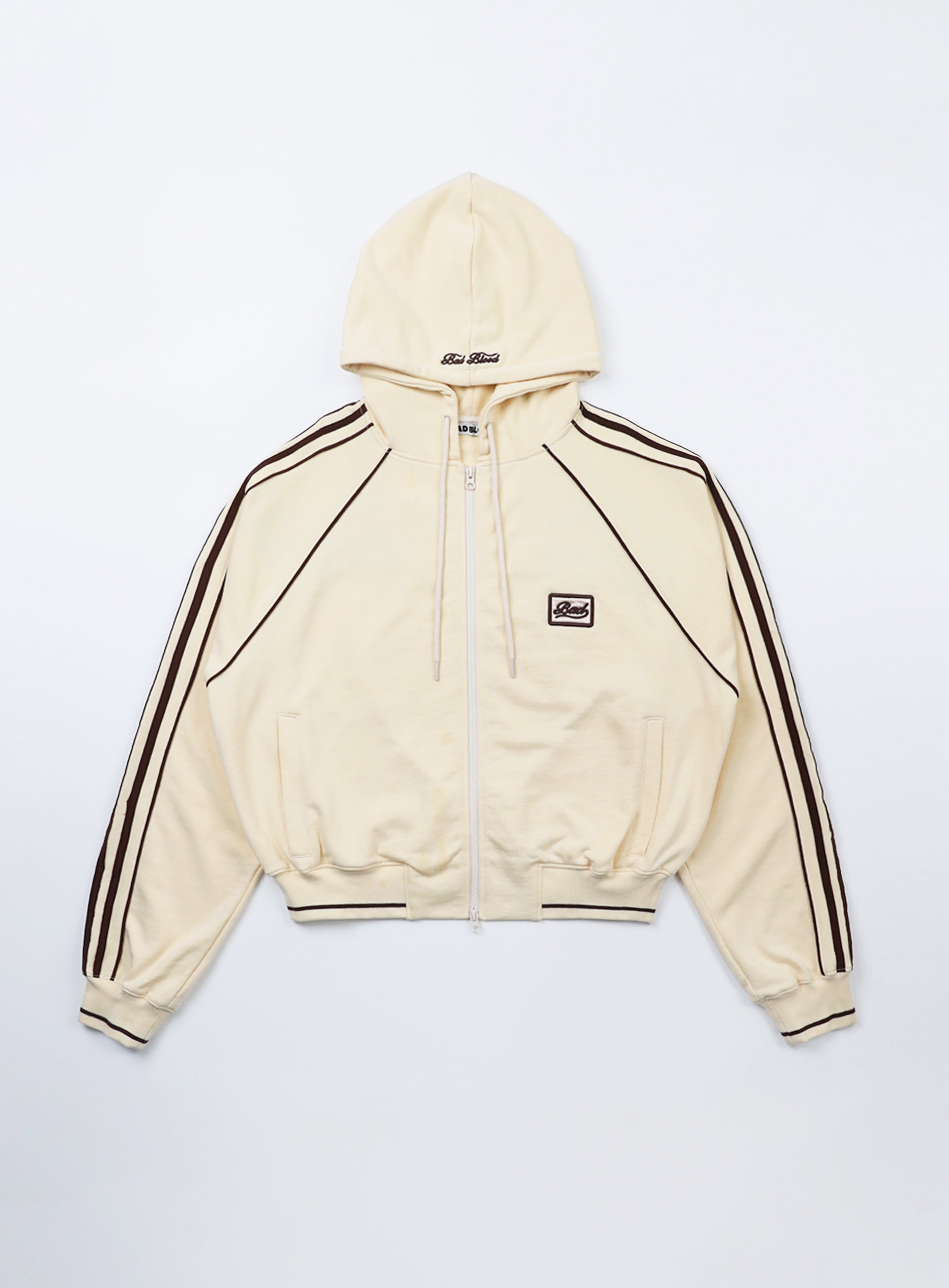 Badblood Billy Hood Zip-Up - Banana Milk