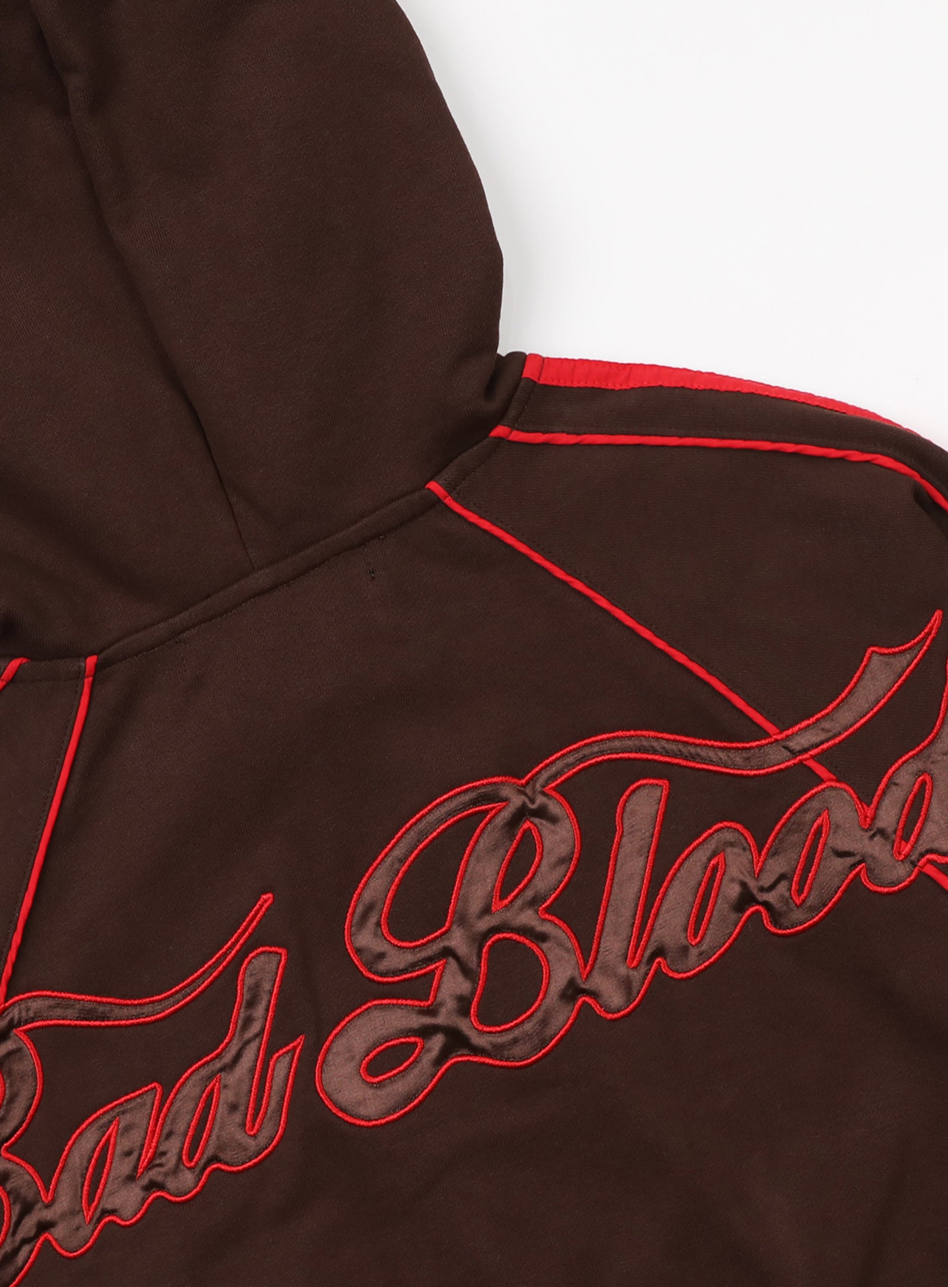 Badblood Billy Hood Zip-Up - Chocolate