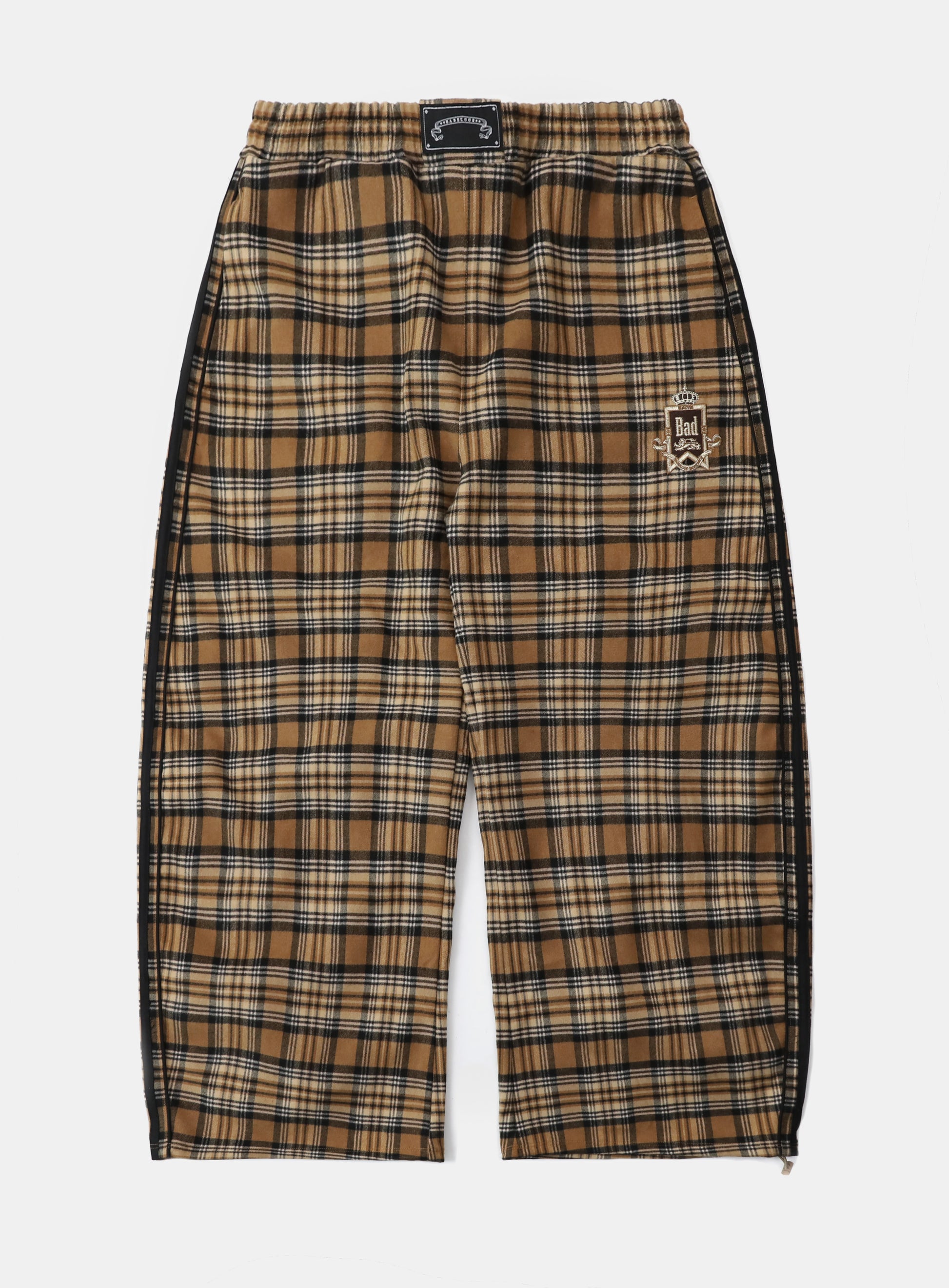 Badblood Royal Billy Flannel Track Pants – Yellow Check