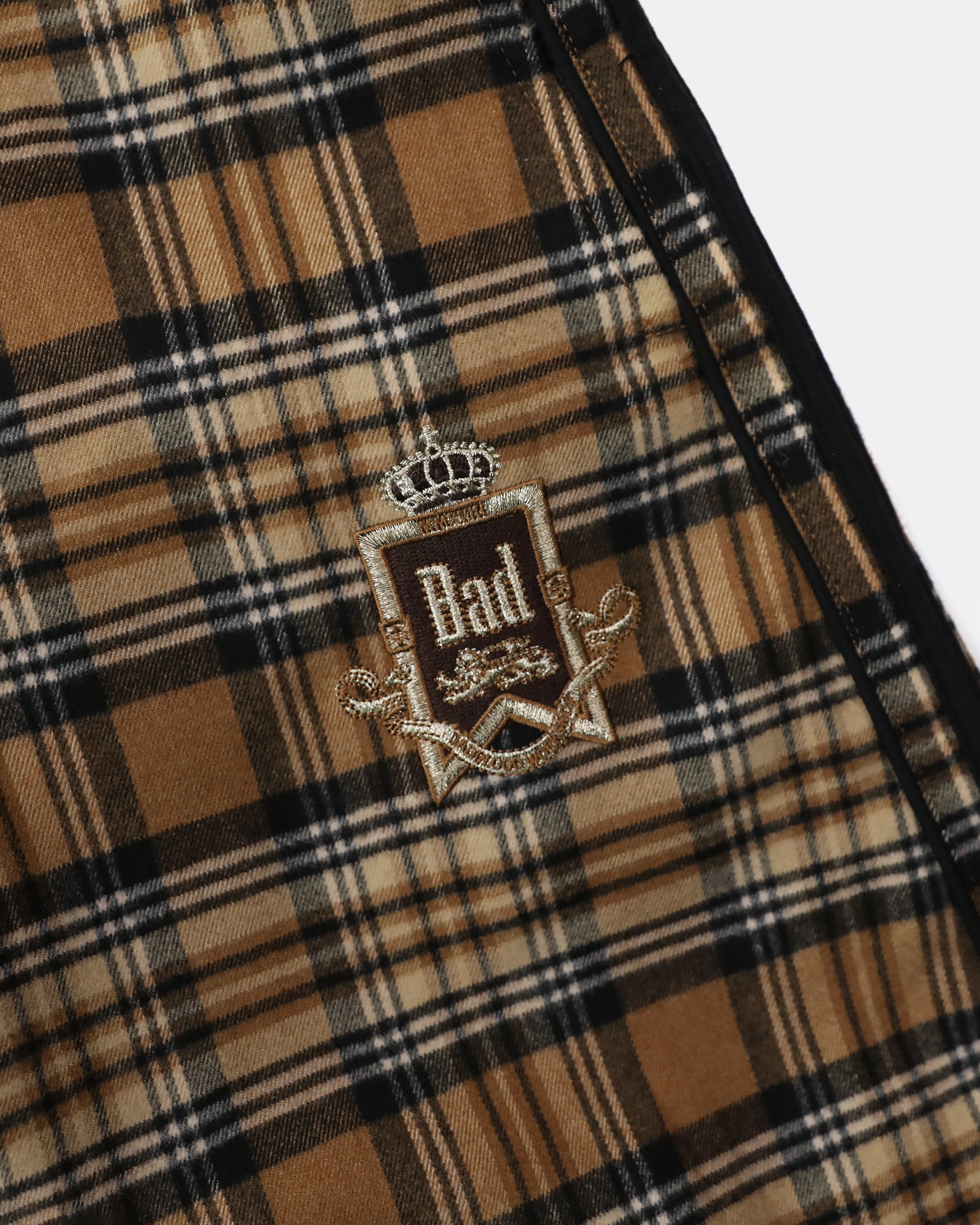 Badblood Royal Billy Flannel Track Pants – Yellow Check