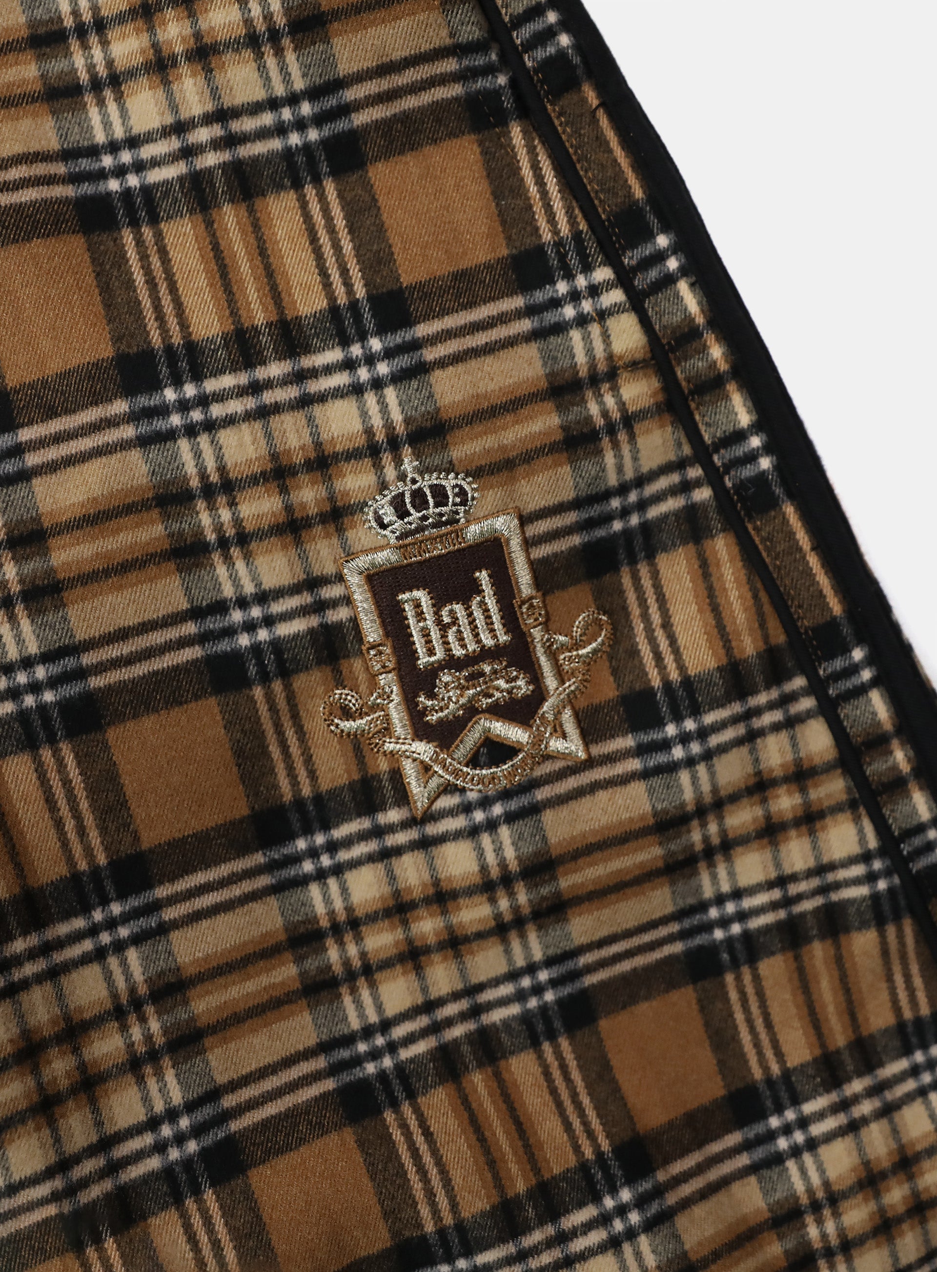 Badblood Royal Billy Flannel Track Pants – Yellow Check