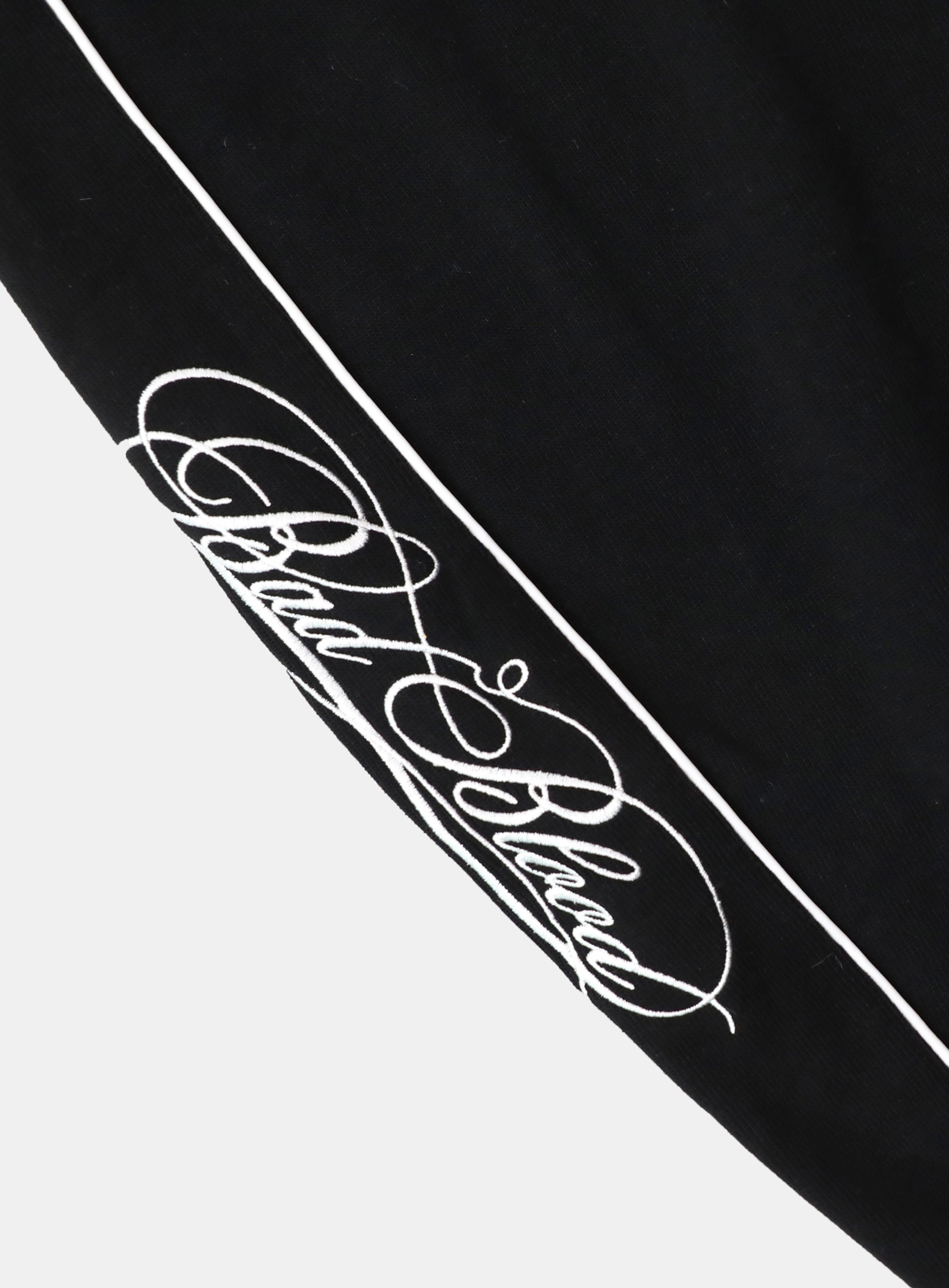 Badblood Dark Classic Knit Track Pants - Black