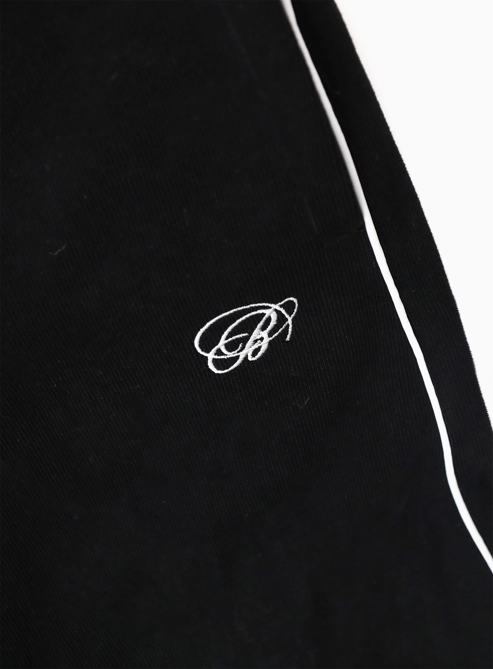 Badblood Dark Classic Knit Track Pants - Black