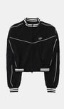 Badblood Dark Classic Knit Track Jacket - Black