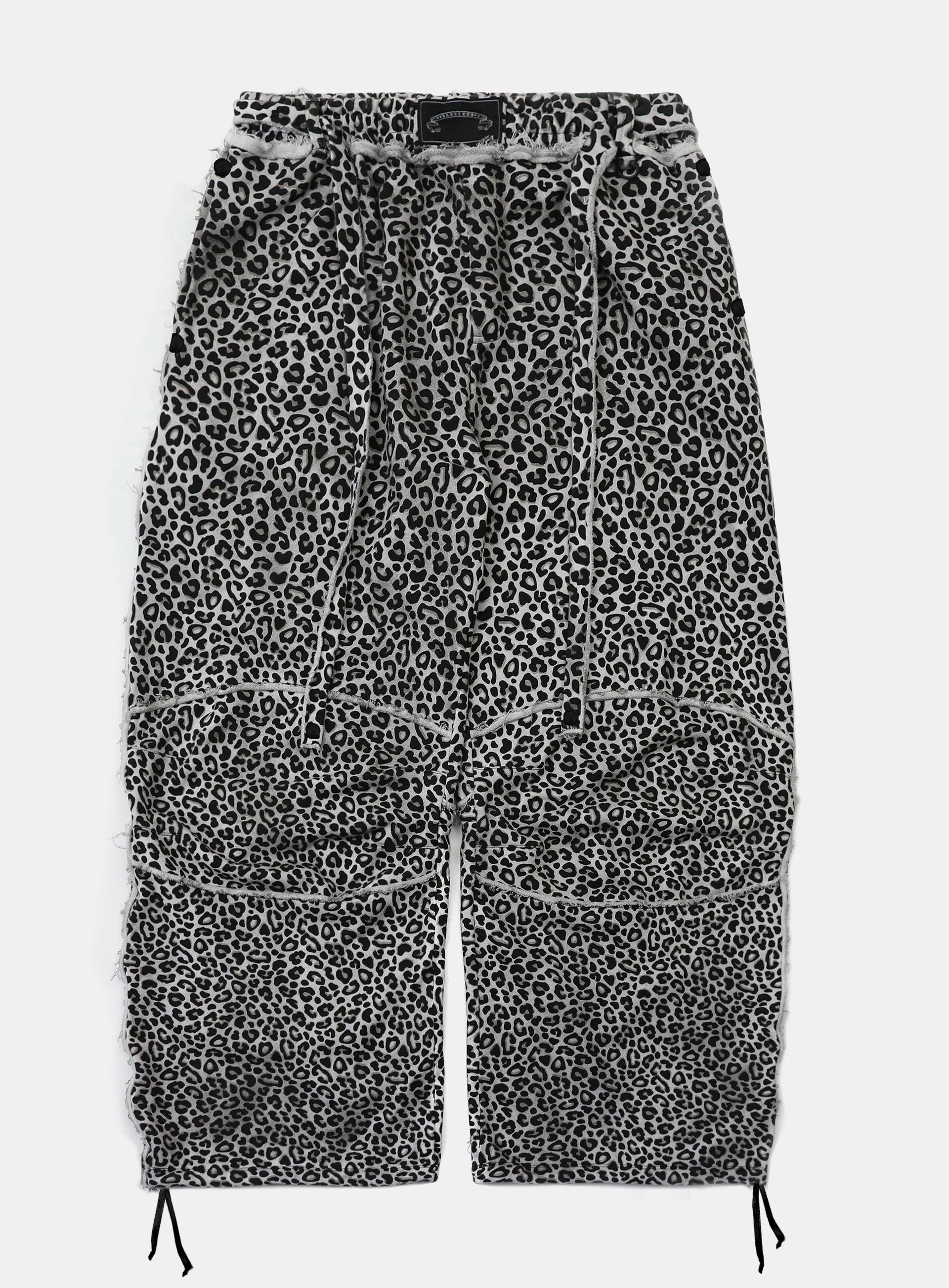 Badblood Low Edge Convex Jogger - White Leopard
