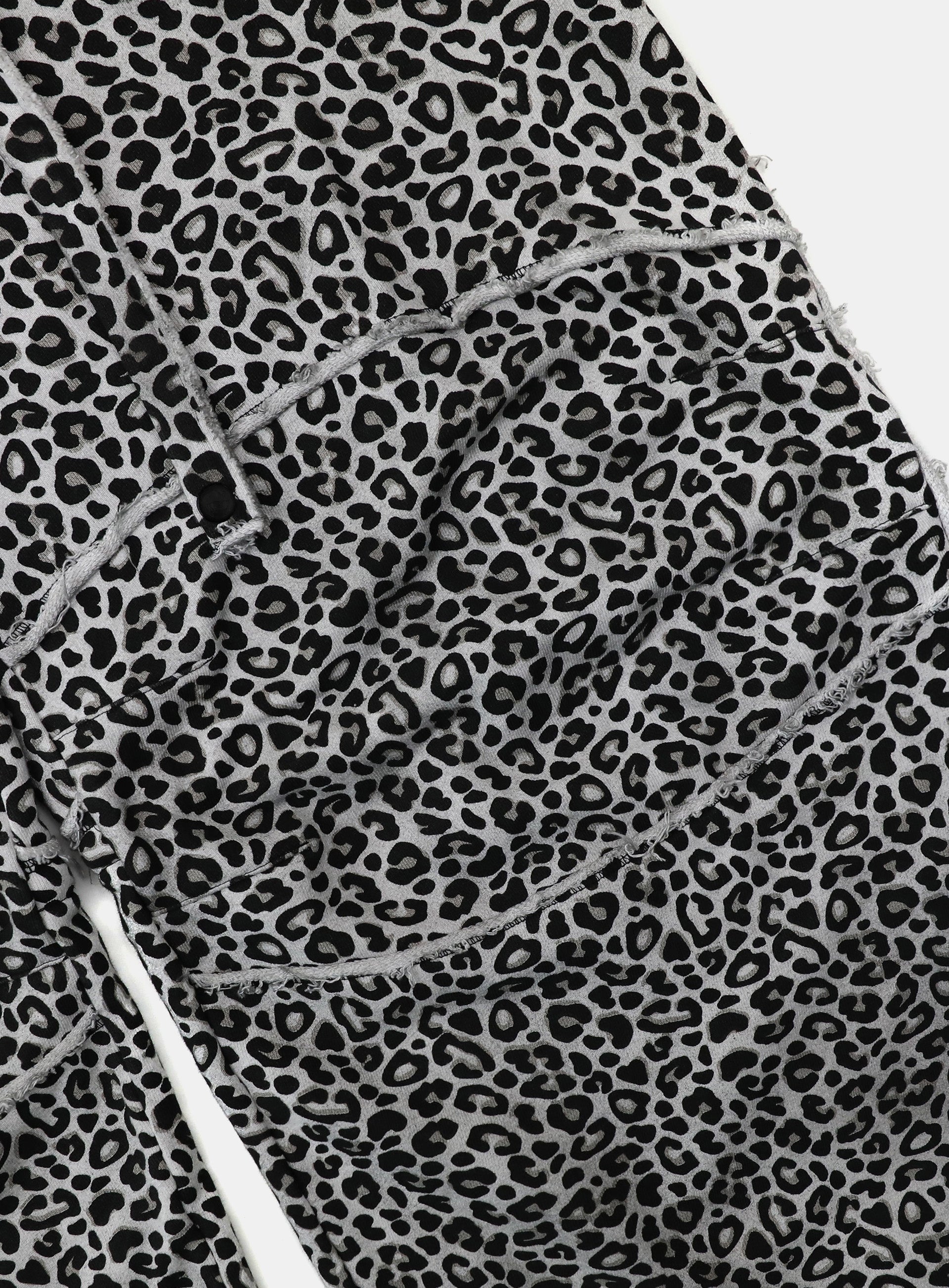 Badblood Low Edge Convex Jogger - White Leopard