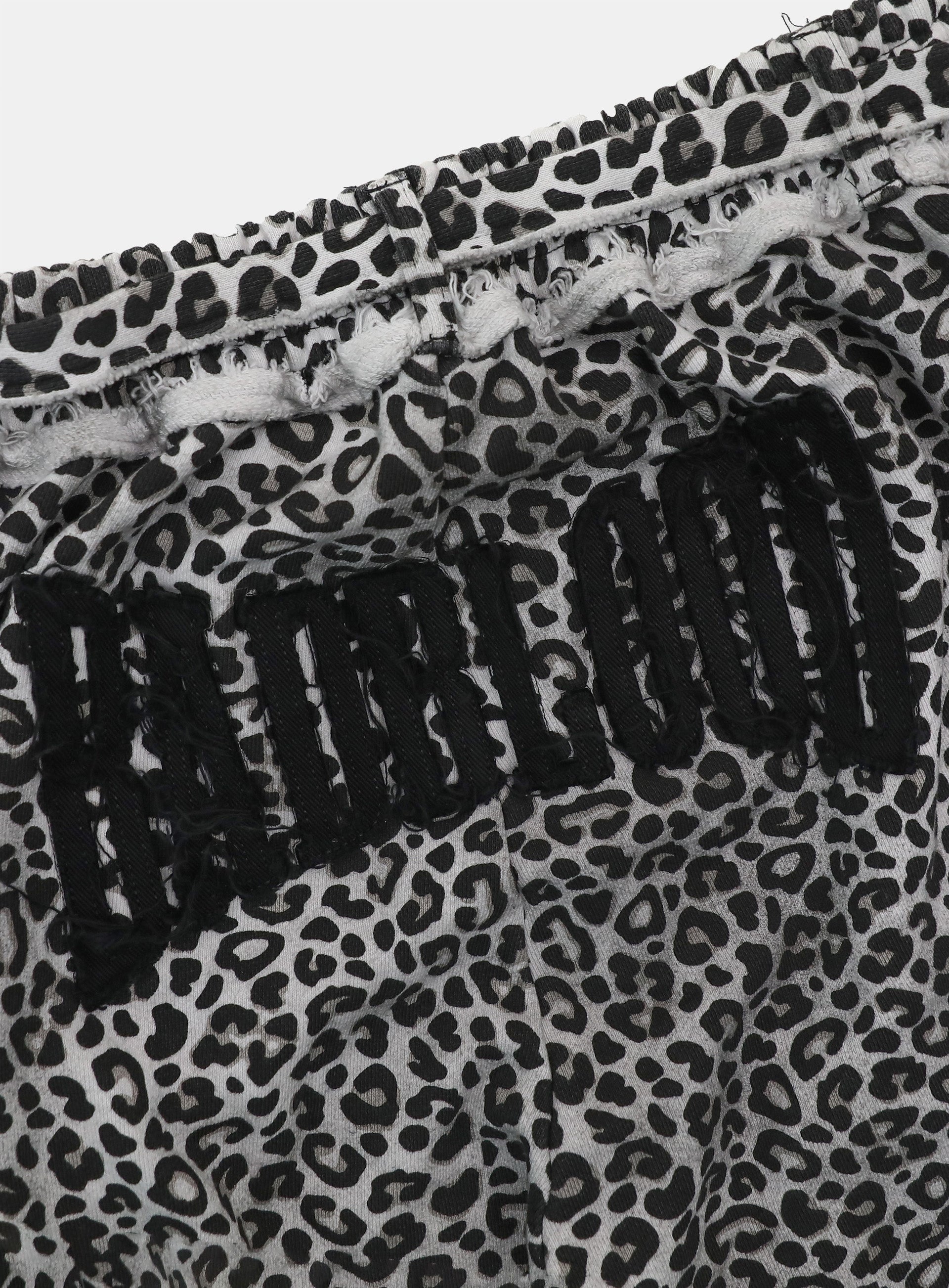 Badblood Low Edge Convex Jogger - White Leopard