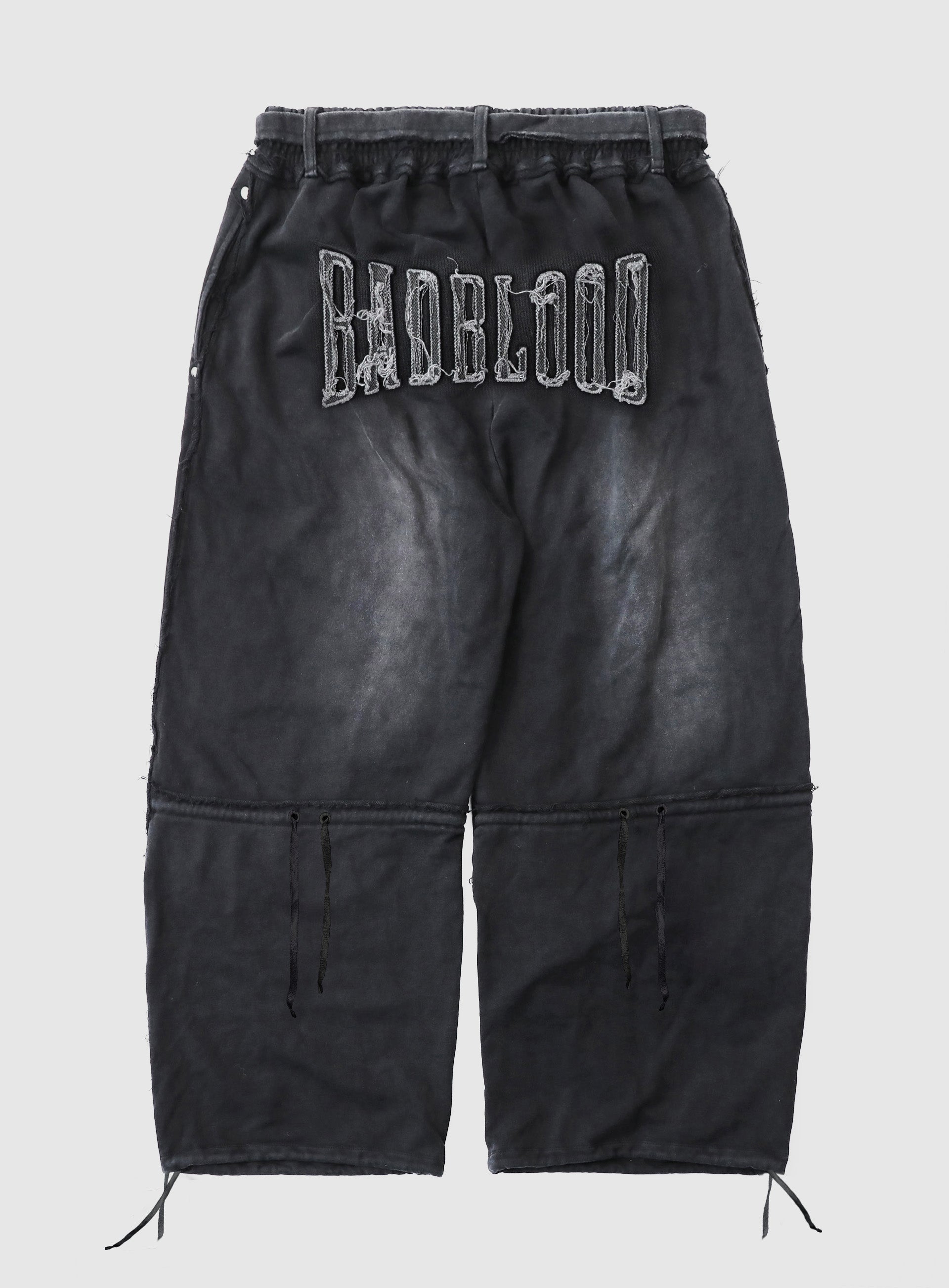Badblood Low Edge Convex Jogger - Washed Black
