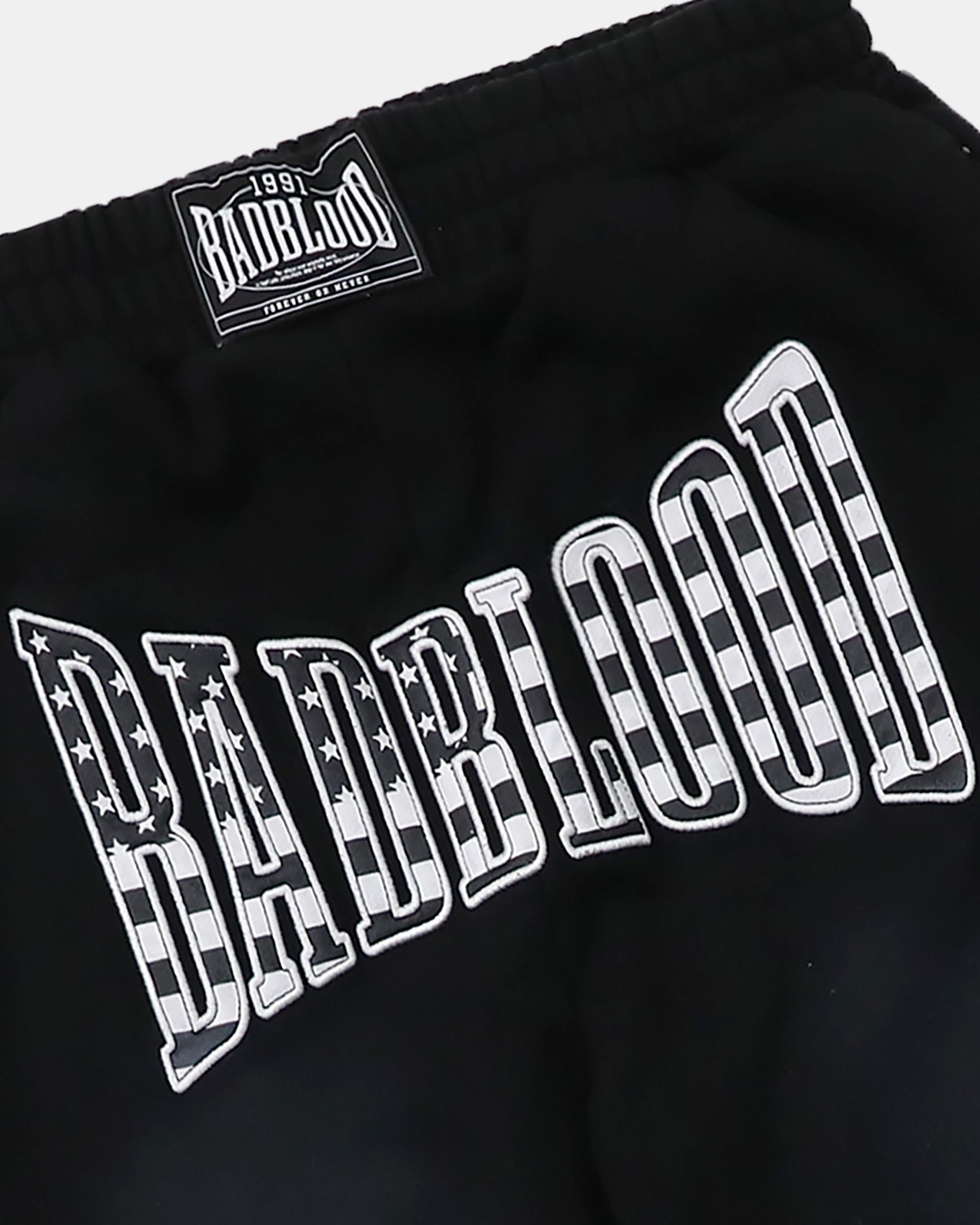 Badblood Shield Old Glory 2-Way Curved Jogger Trousers - Dusty Black