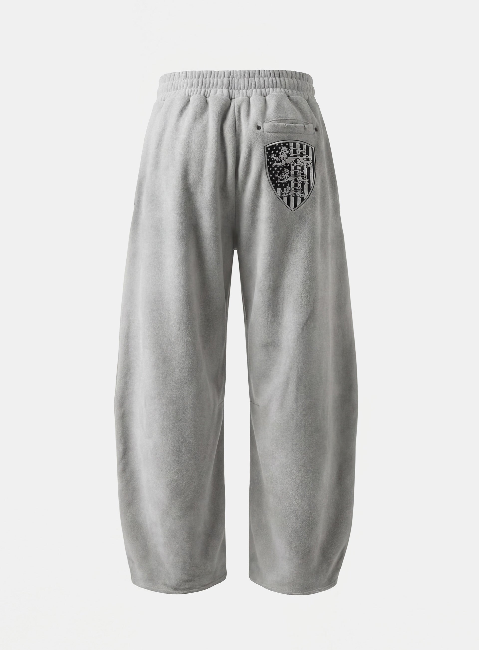 Badblood Shield Old Glory 2-Way Curved Jogger Trousers - Dusty White