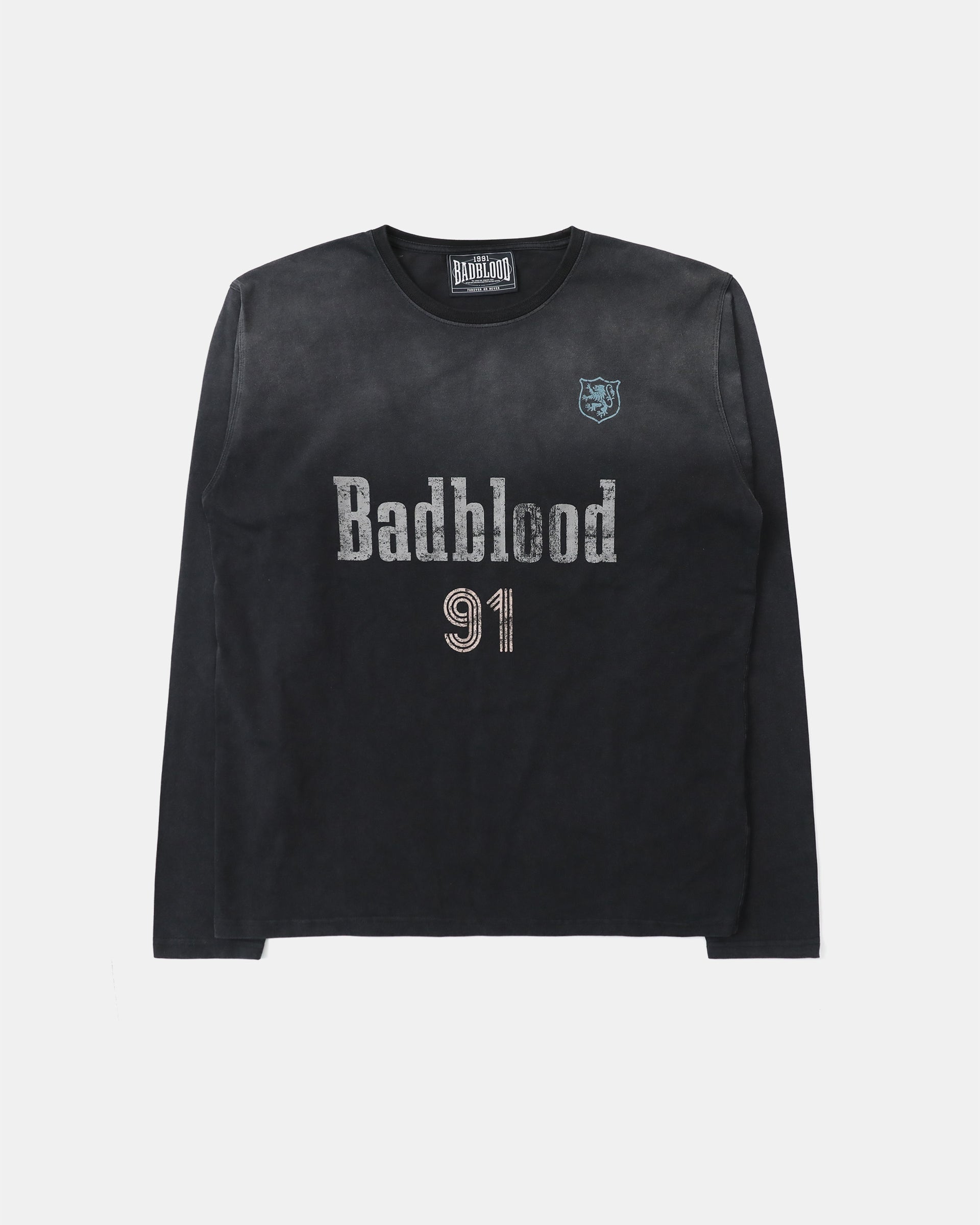 Badblood Sun Faded 2 Long Sleeve - Black