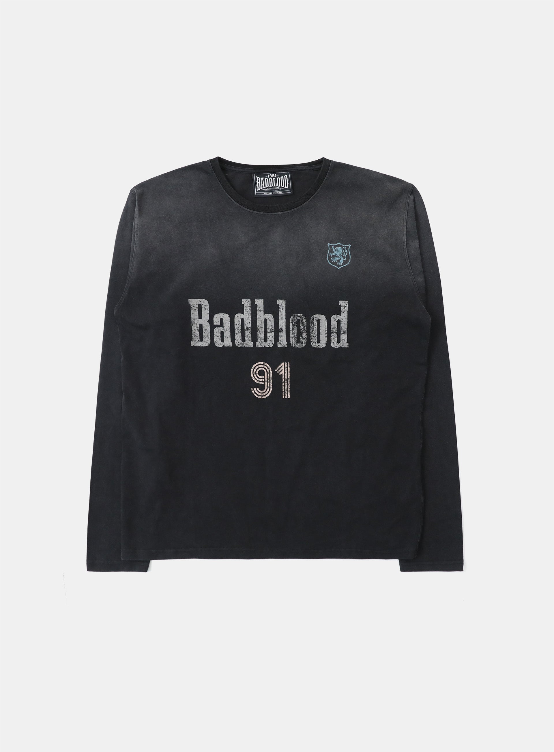 Badblood Sun Faded 2 Long Sleeve - Black