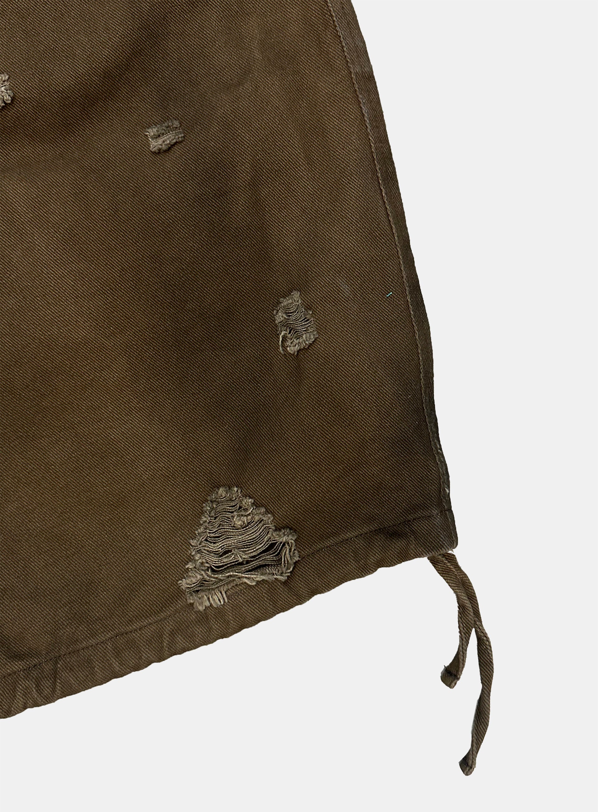 Badblood Star Studded Convex Pants - Dusty Brown