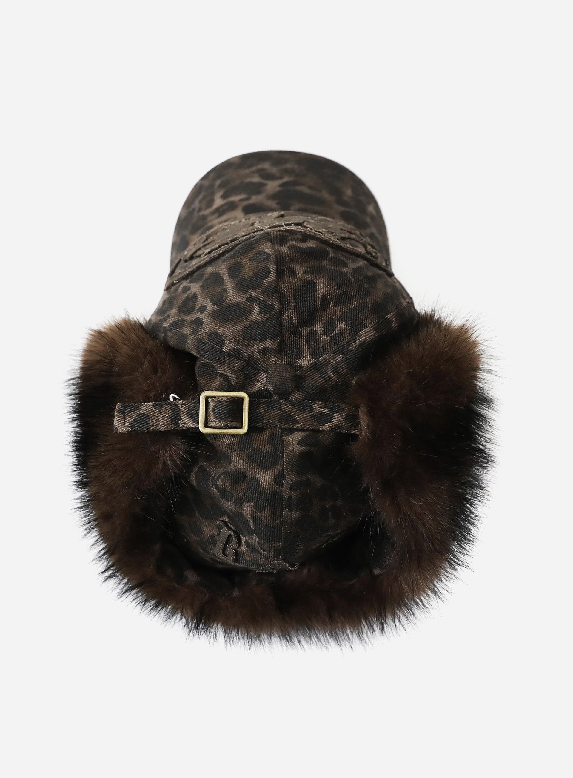 Badblood Mystic Trapper Hat - Brown Leopard