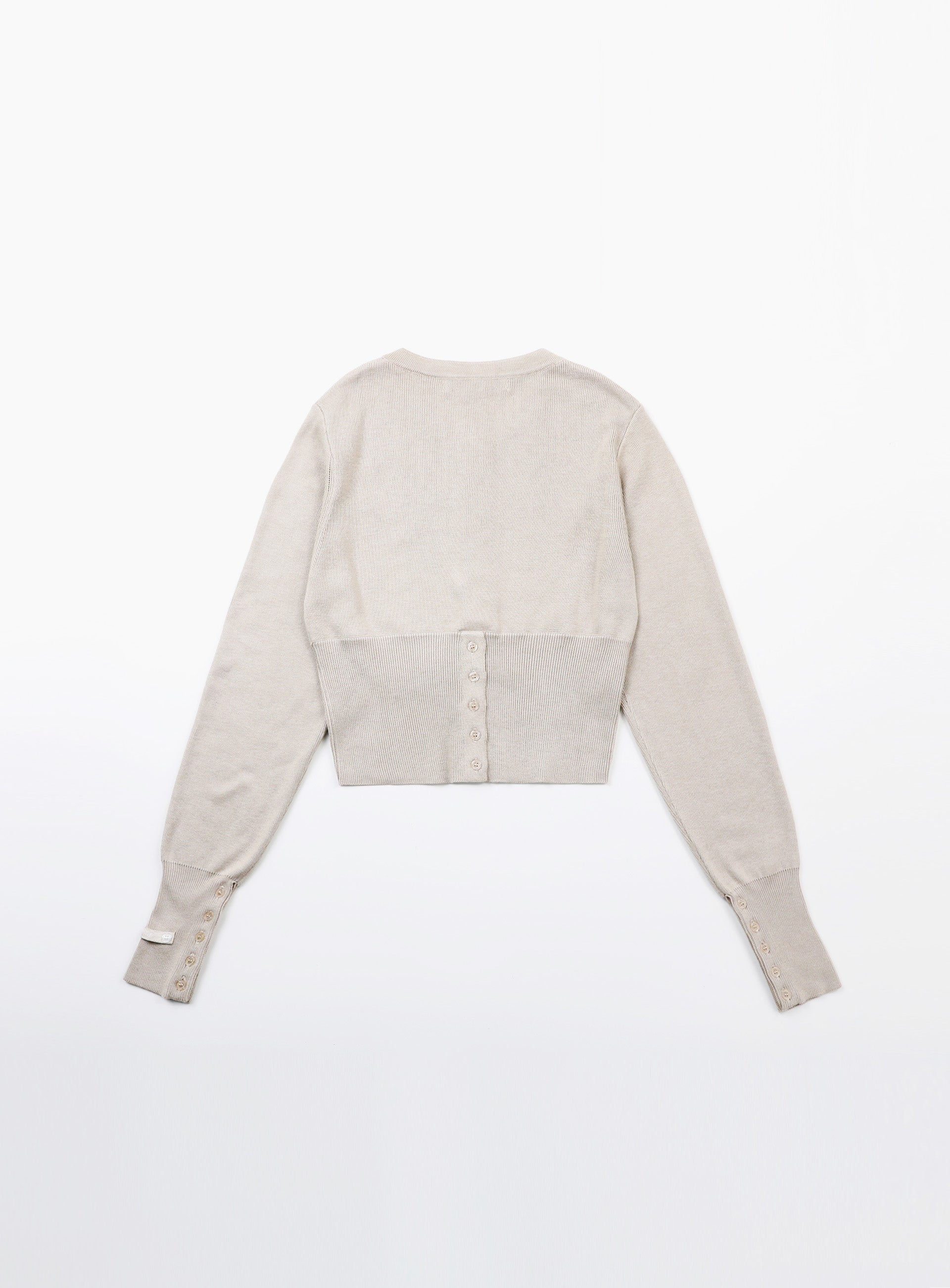 Badblood The Pure Round Cardigan – Beige