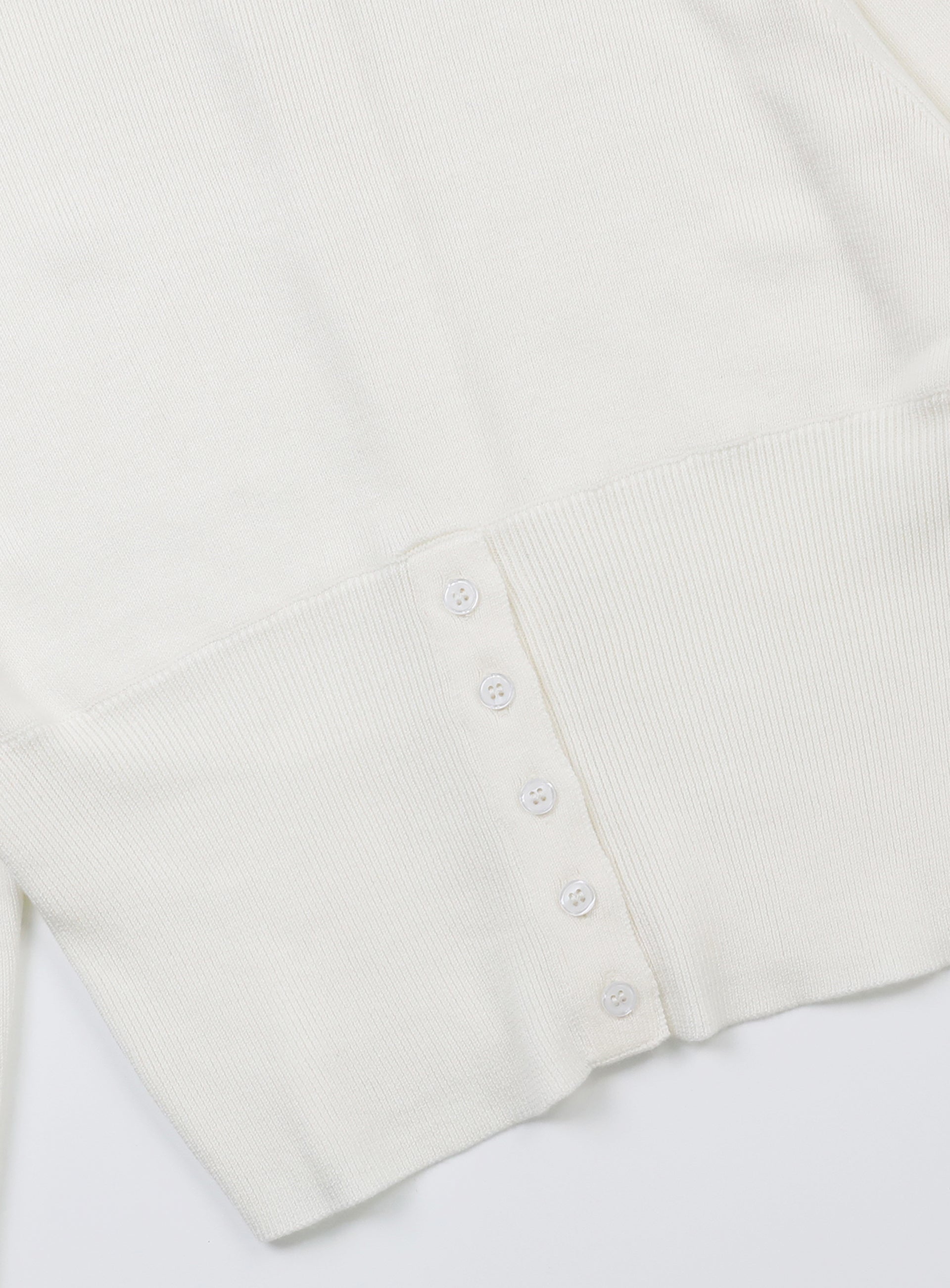 Badblood The Pure Round Cardigan - White