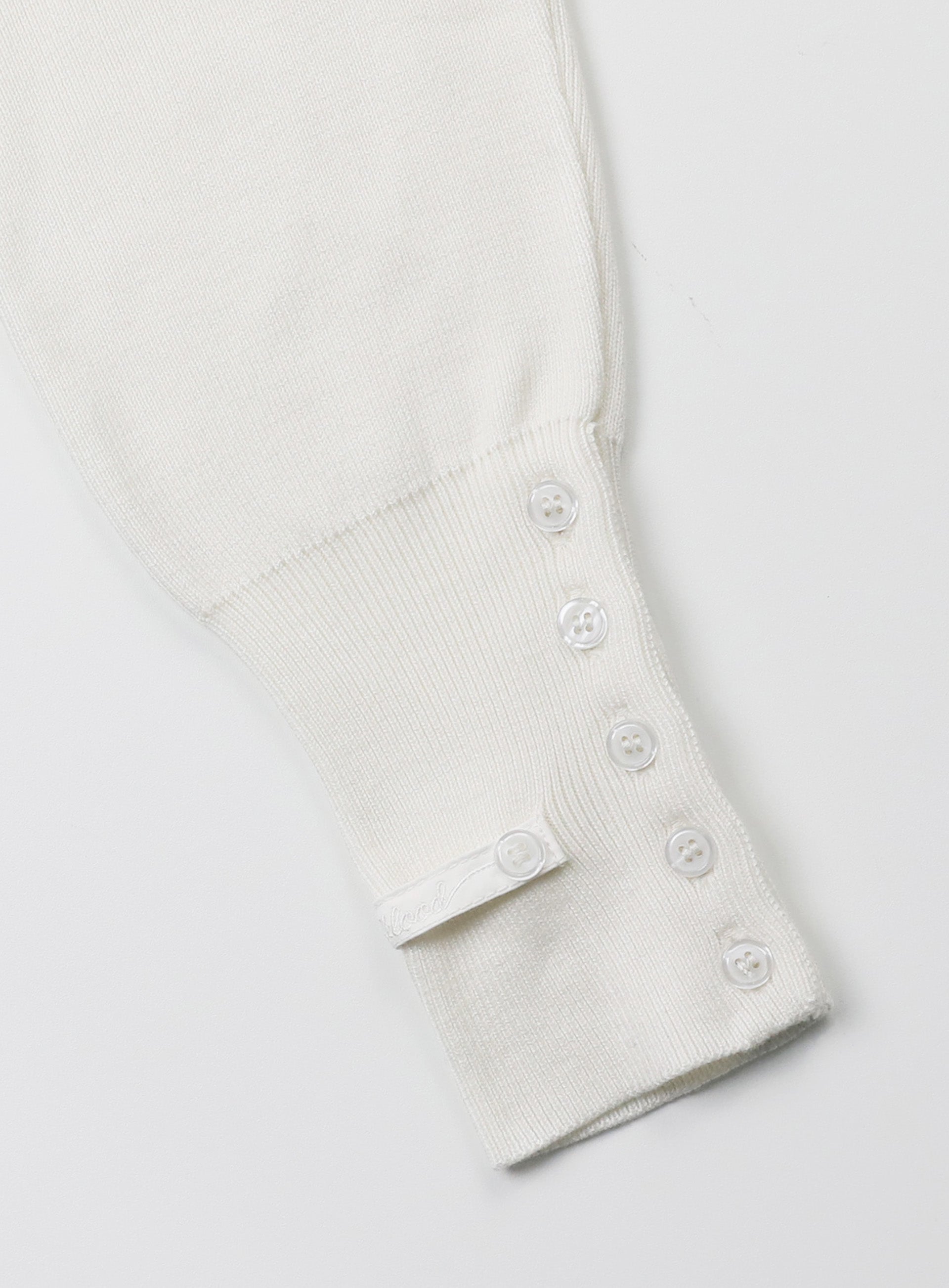 Badblood The Pure Button-Up Hooded Cardigan - White